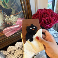 Socken Mit Cartoon-Katze