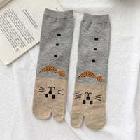 Cartoon-Tabi-Socken