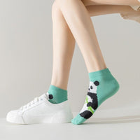 Lässige Socken Mit Panda-Muster