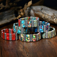 Buntes Boho-Armband