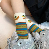 Lässige Cartoon-Socken