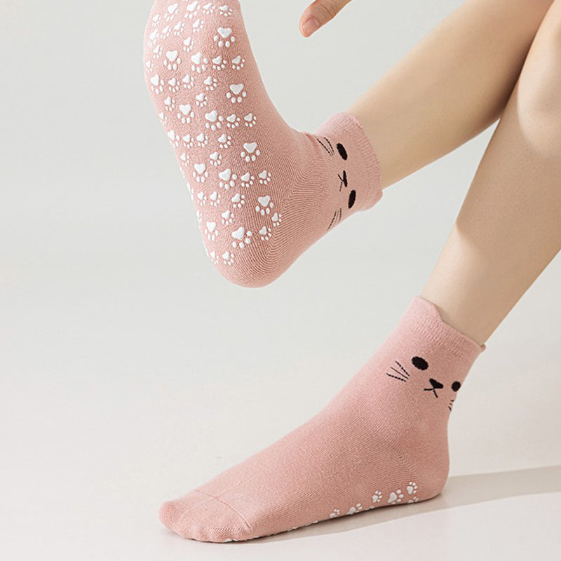 Lässige Socken Mit Katzenmuster
