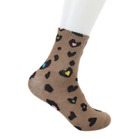Lässige Socken Mit Herz-Print