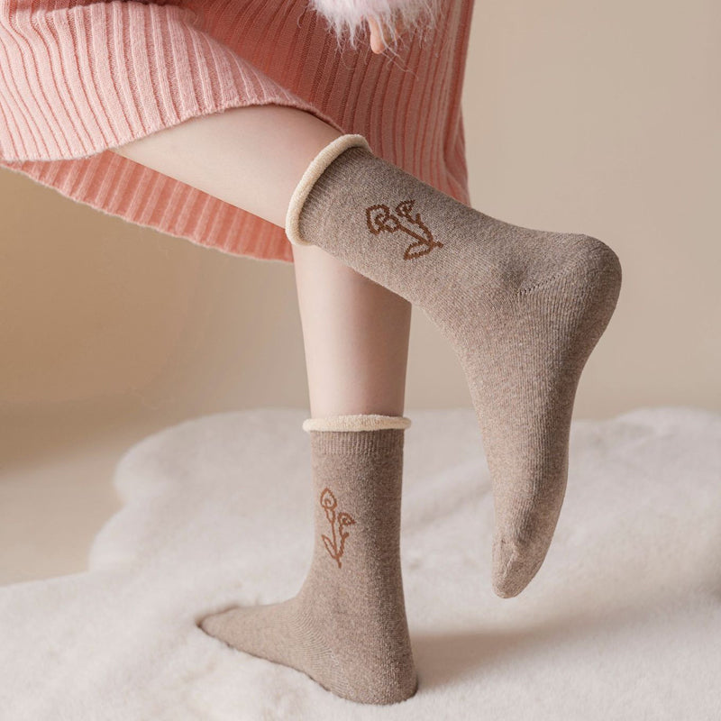 Lässige Warme Socken
