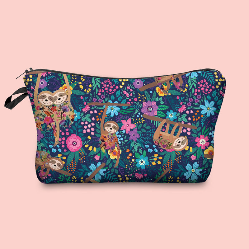 Vintage Tasche Mit Blumendruck