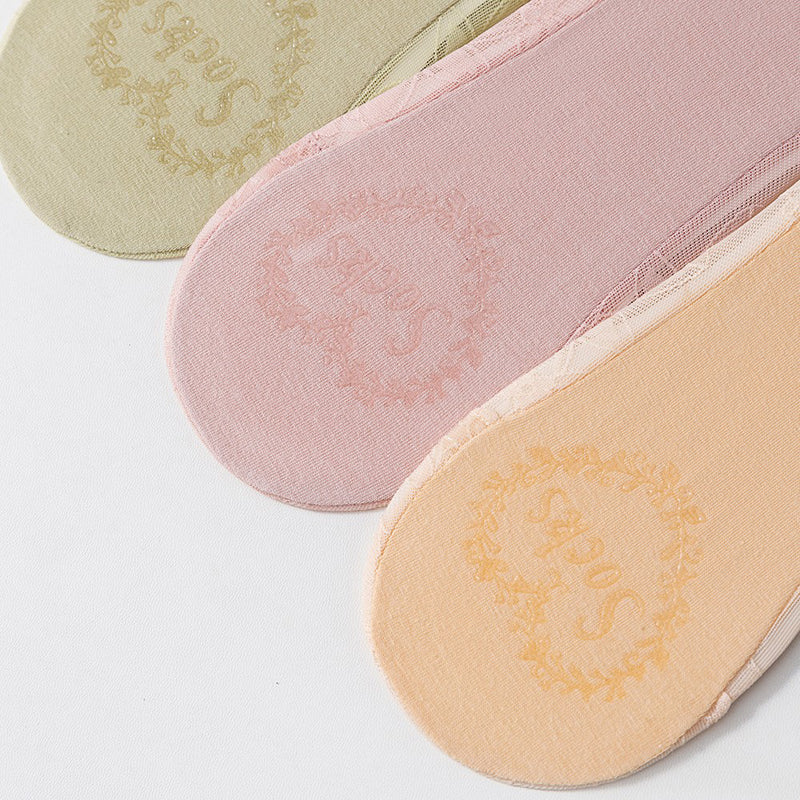 Atmungsaktive Spitzensocken