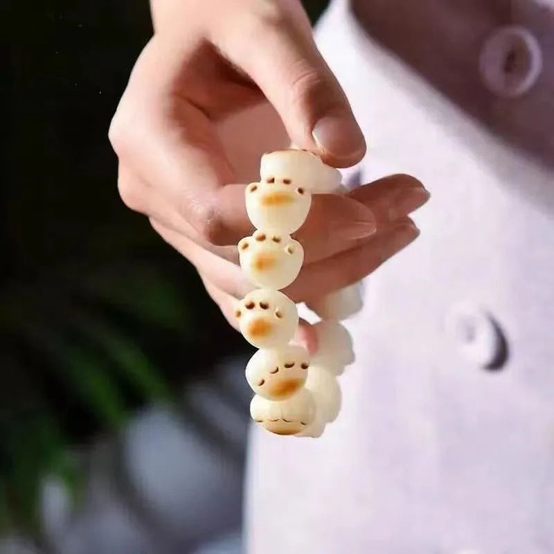 Perlenarmband Mit Katzenpfote