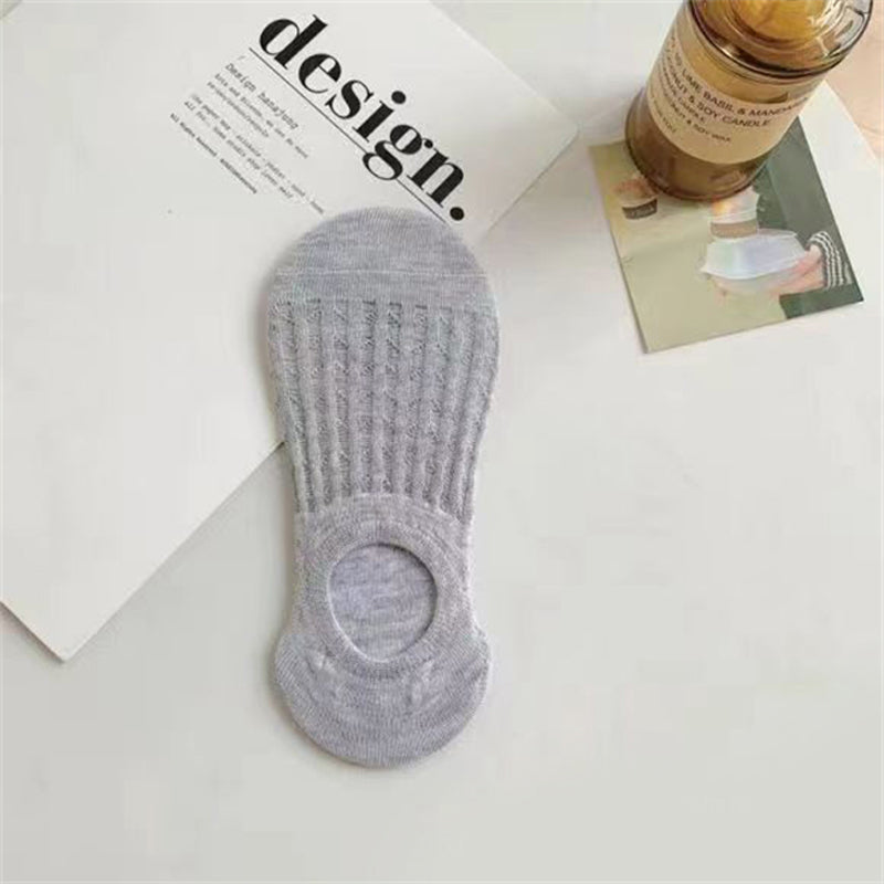 Einfarbige Freizeitsocken