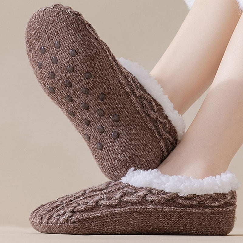 Warme Rutschfeste Socken