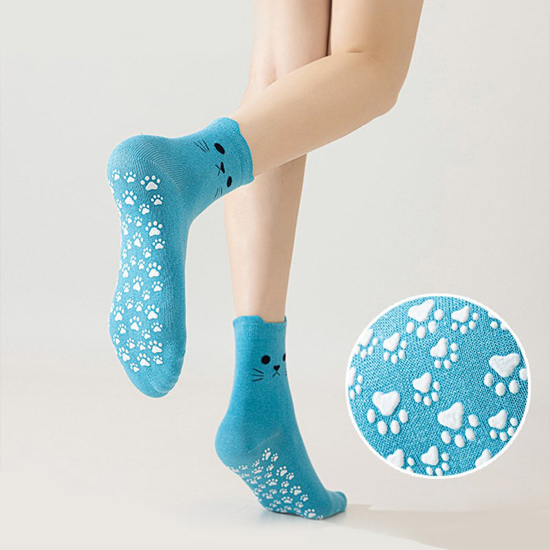 Lässige Socken Mit Katzenmuster