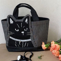 Niedliche Tasche Mit Katzenmuster