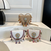 Vintage-Tasche Im Ethno-Stil