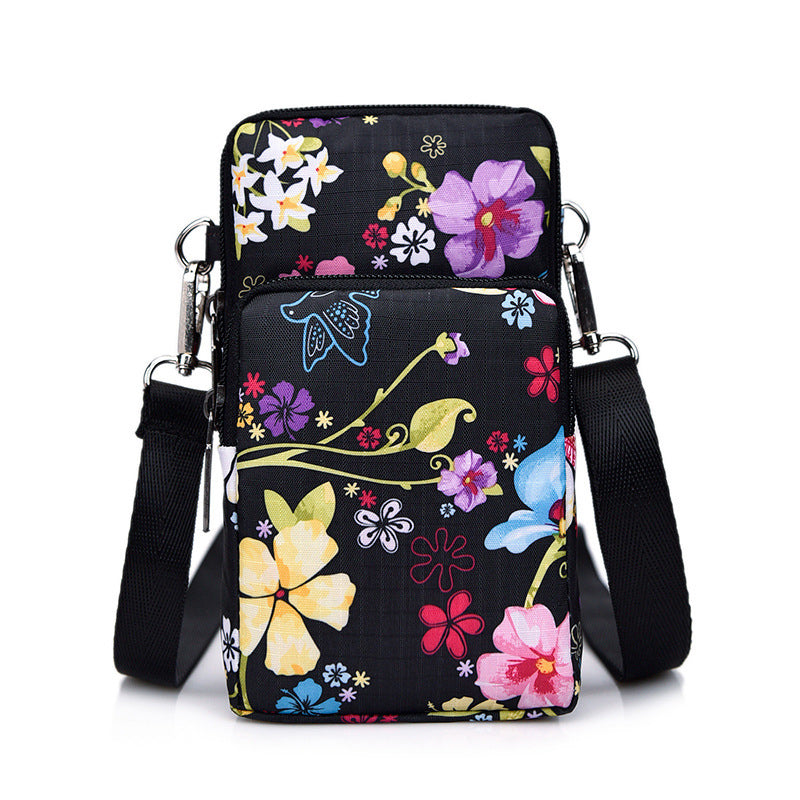 Vintage Tasche Mit Blumenmuster