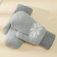 Warme Schneeflocken-Handschuhe