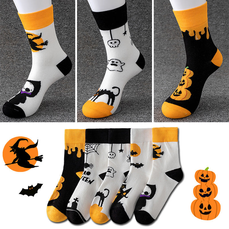 Lässige Halloweensocken