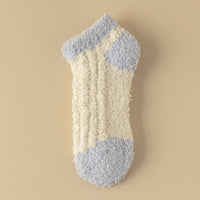 Warme Plüschsocken