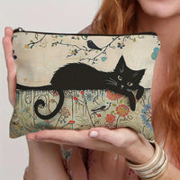 Tasche Mit Cartoon-Katze