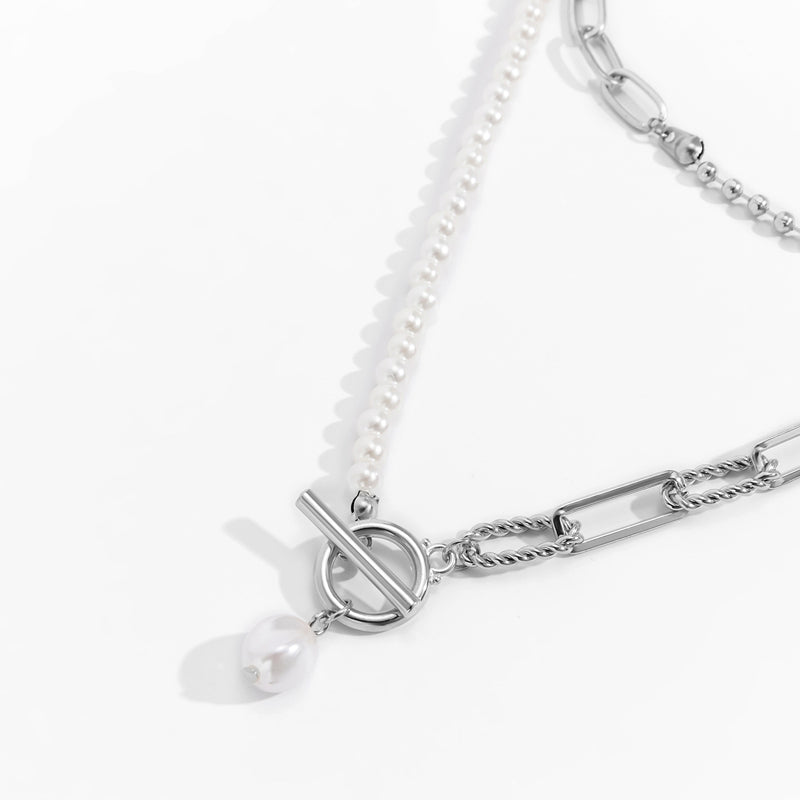 Vintage-Anhänger-Halskette