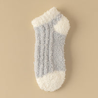 Warme Plüschsocken
