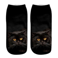 Kreative Socken Mit Katzenprint