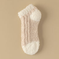 Warme Plüschsocken