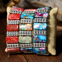 Buntes Boho-Armband