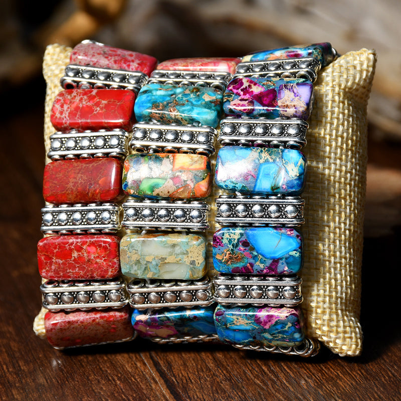 Buntes Boho-Armband