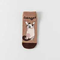 Kreative Socken Mit Katzenprint