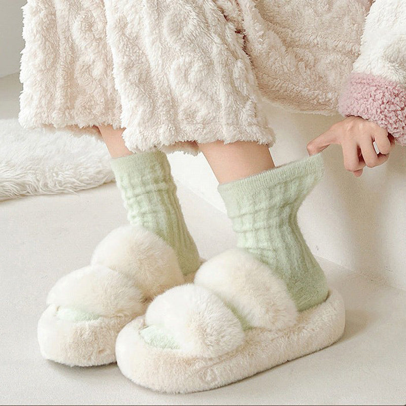 Lässige Warme Socken