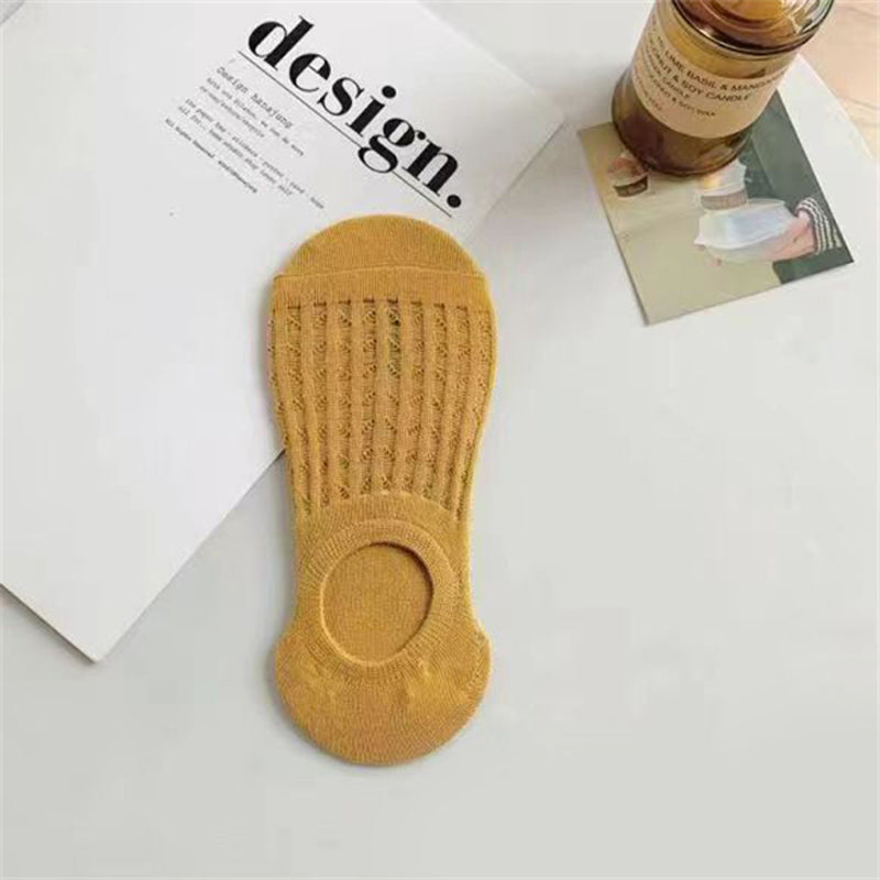 Einfarbige Freizeitsocken