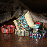 Buntes Boho-Armband