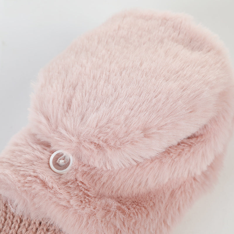Einfarbig Warme Handschuhe