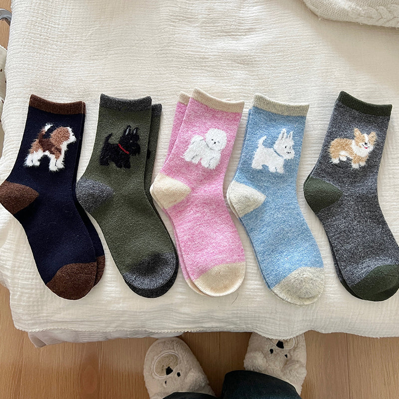 Cartoon-Hundesocken