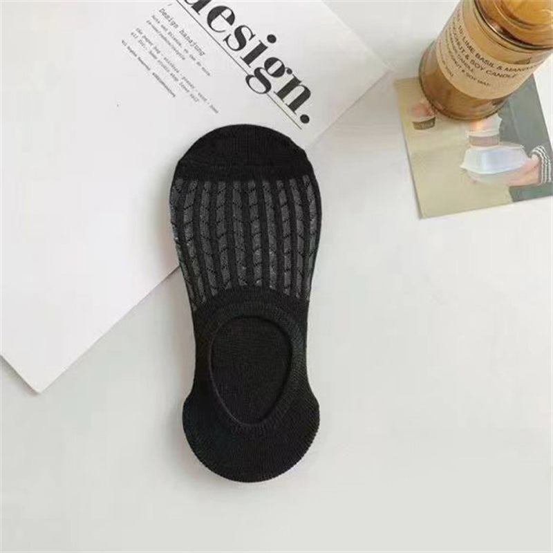 Einfarbige Freizeitsocken