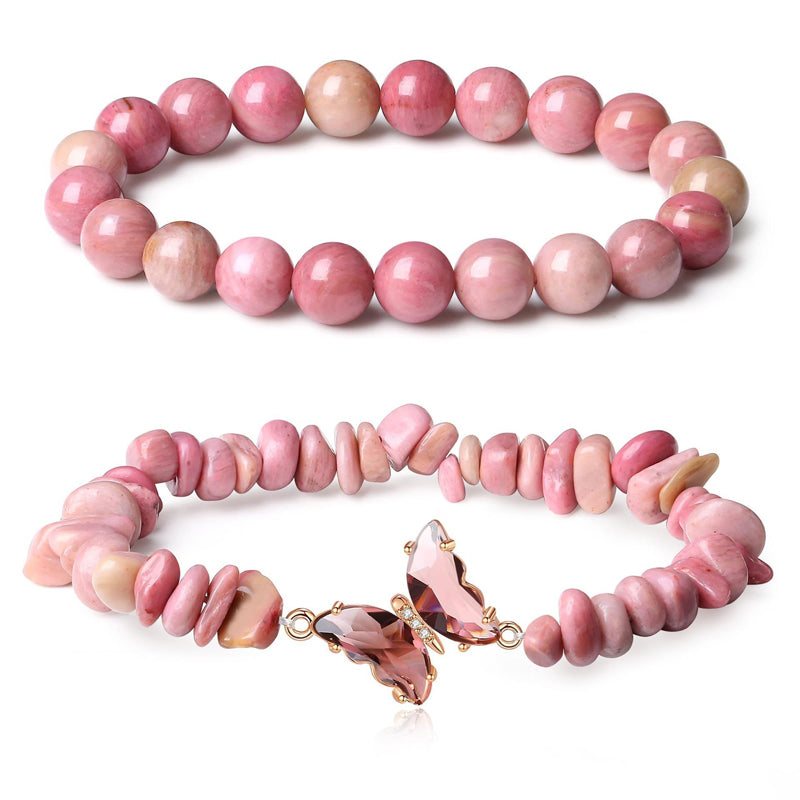 Schmetterlings Perlenarmband