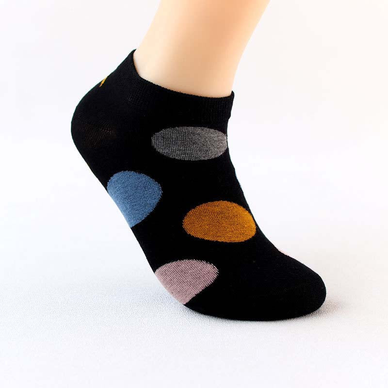 Lässige Gepunktete Socken