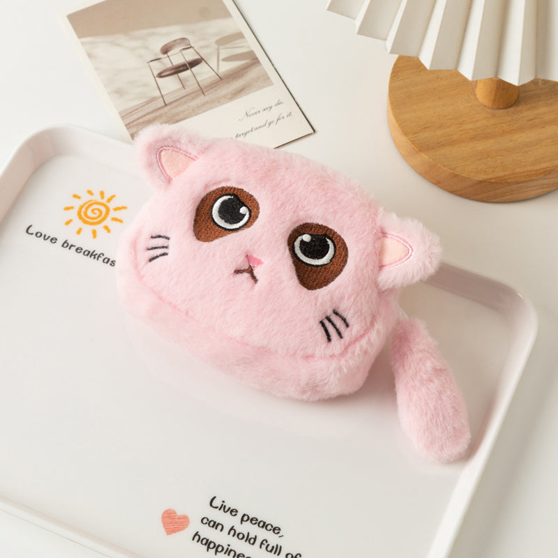 Geldbörse Mit Cartoon-Katze