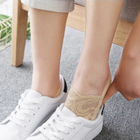 Atmungsaktive Blumensocken