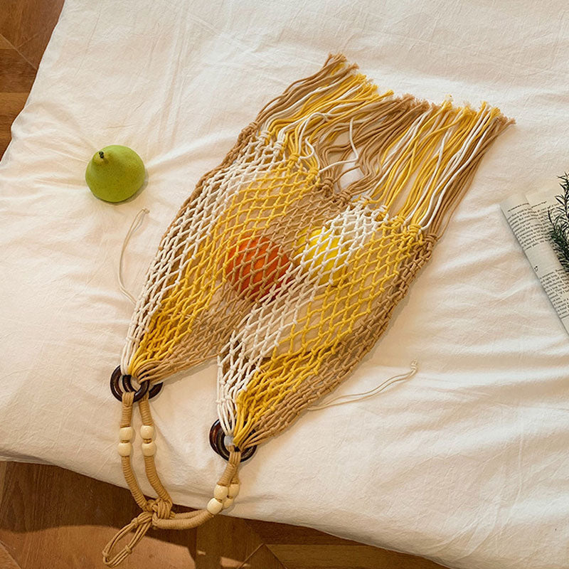 Strohtasche Im Strandstil