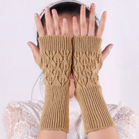 Einfarbig Warme Handschuhe