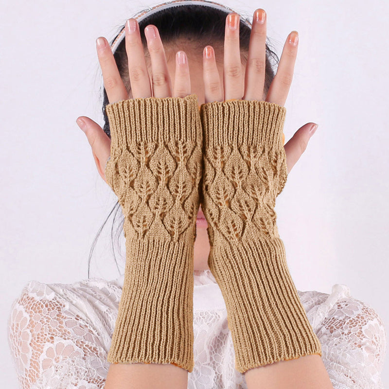 Einfarbig Warme Handschuhe