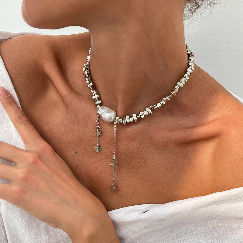 Böhmische Perlenkette