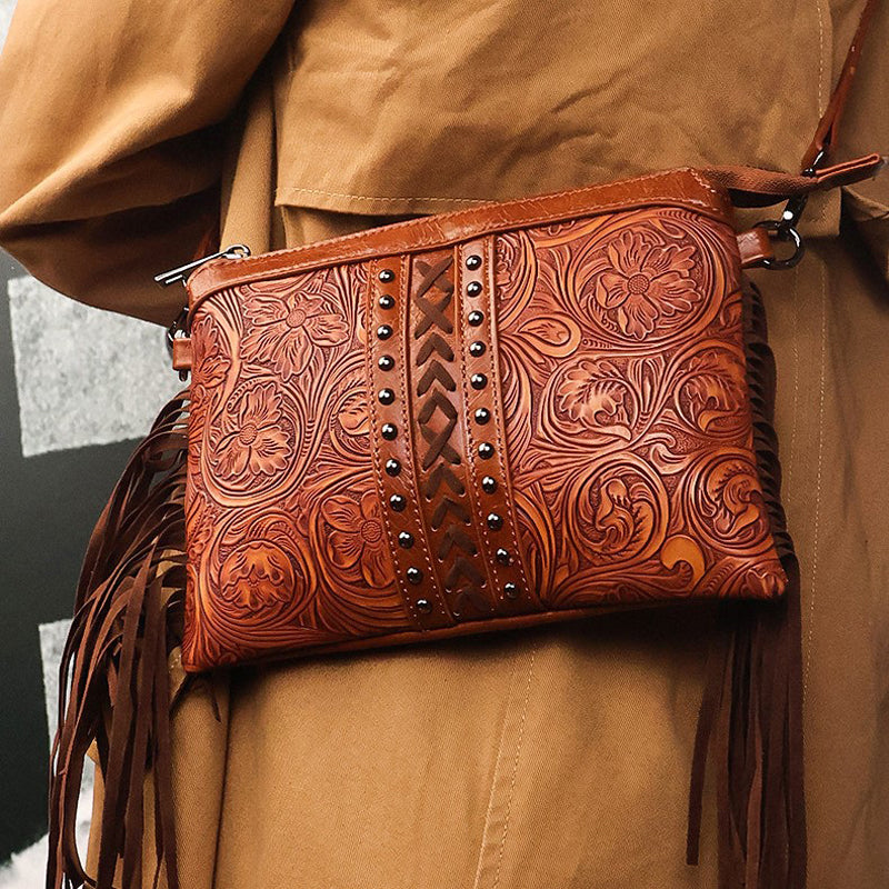 Vintage-Tasche Im Bohème-Stil
