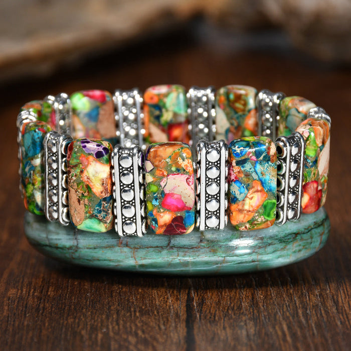Buntes Boho-Armband