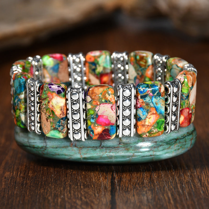 Buntes Boho-Armband