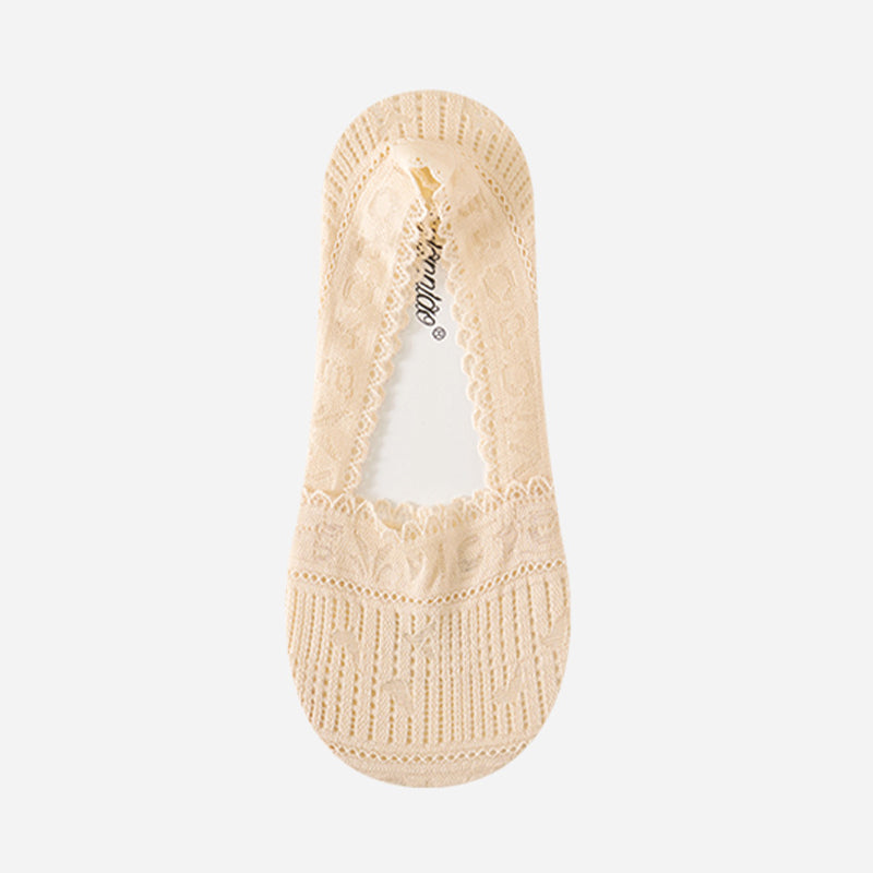 Atmungsaktive Spitzensocken