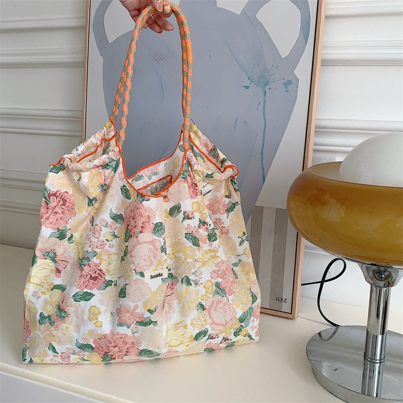 Lässige Tasche Mit Blumendruck