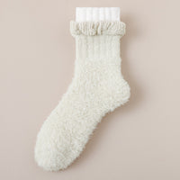 Warme Plüschsocken