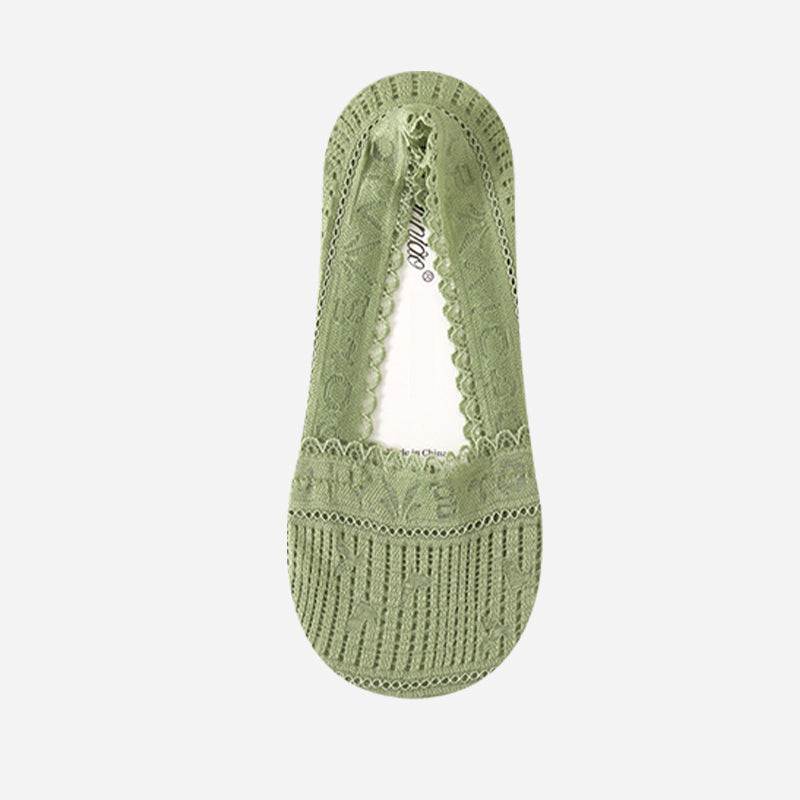 Atmungsaktive Spitzensocken