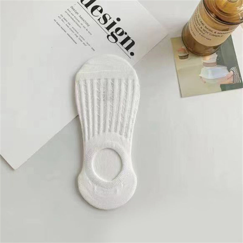Einfarbige Freizeitsocken